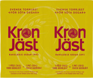 Torrjäst för Söt Deg