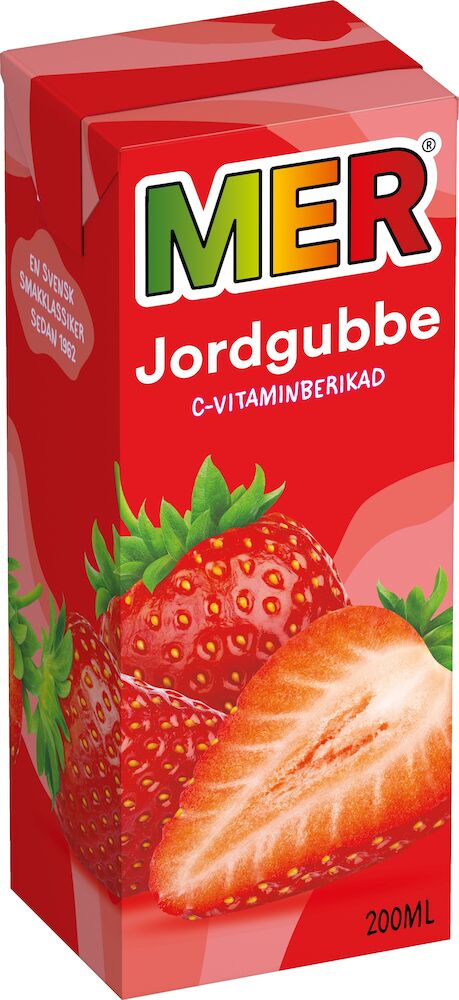 MER Jordgubb 20cl brik