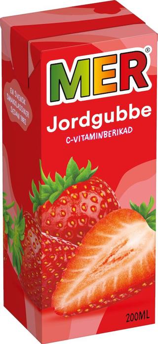 MER Jordgubb 20cl brik
