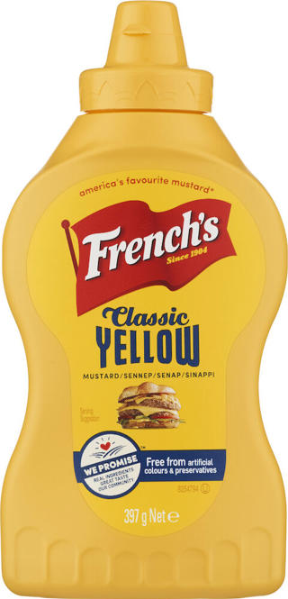 Senap amerikansk classic plastflaska