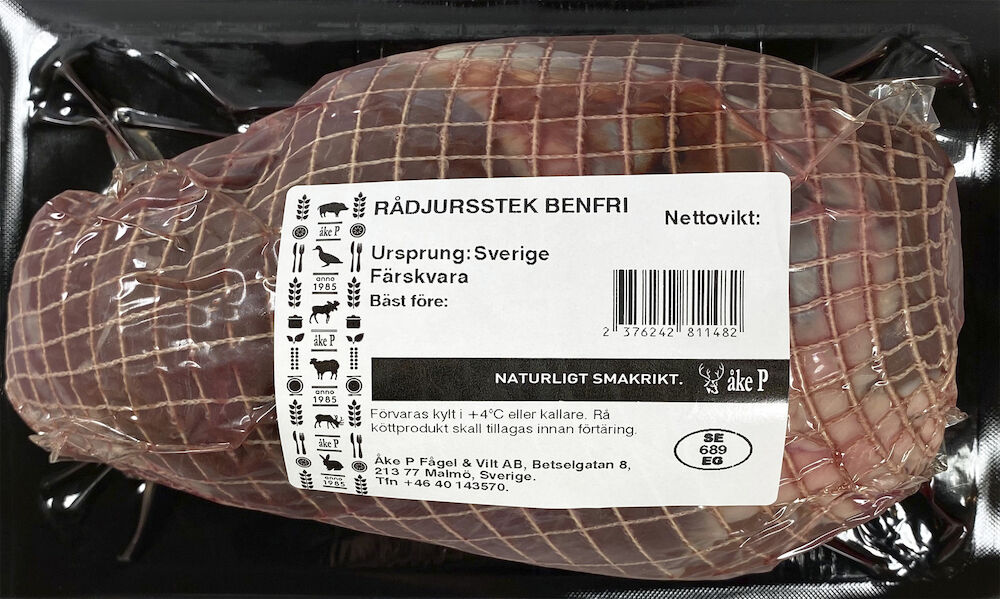 Benfri Rådjursstek Sverige