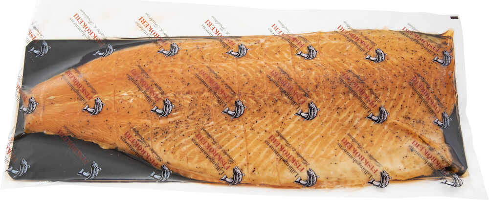 Varmrökt Laxfilé med Citronpeppar