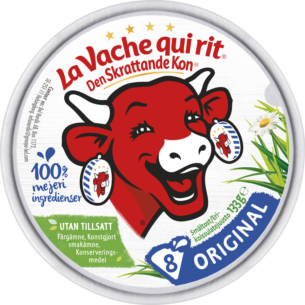 Den skrattande kon portion 18,5%