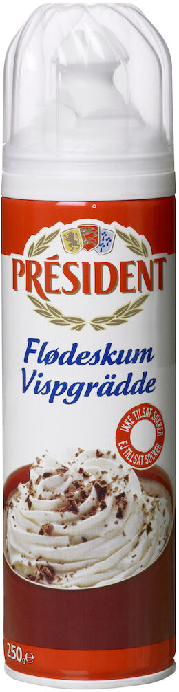 Osötad Spraygrädde