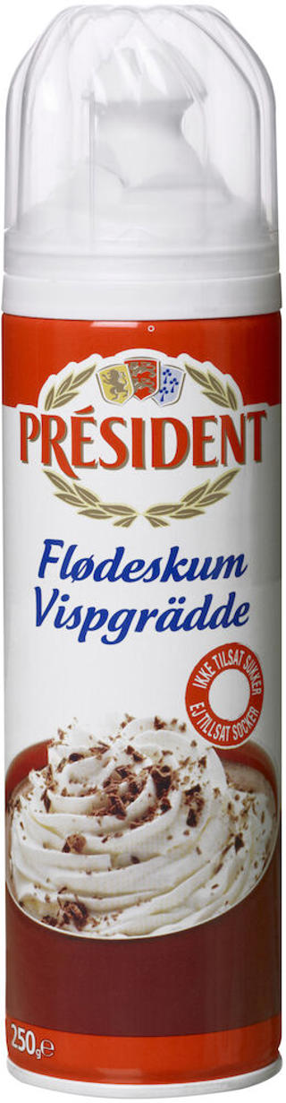 Osötad Spraygrädde