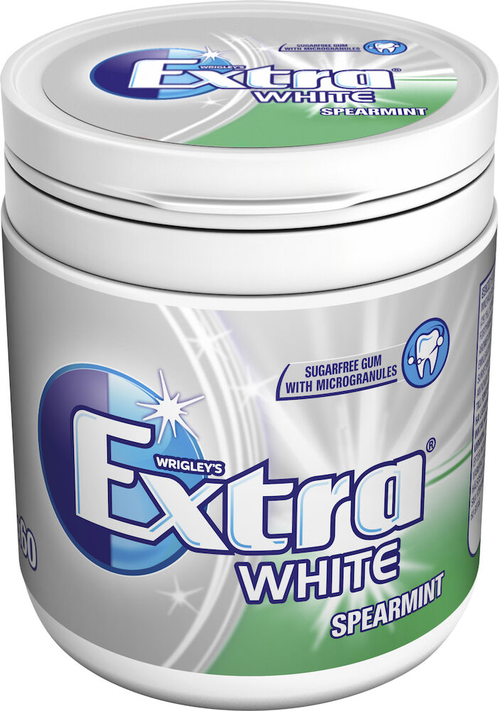 Extra White Spearmint burk