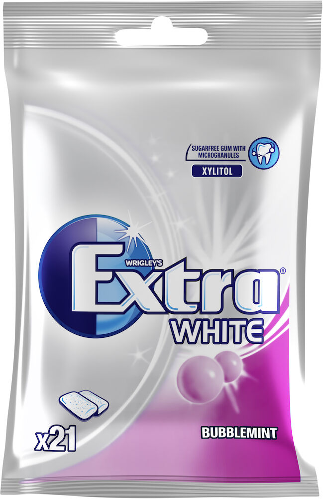 Extra White bubblemint
