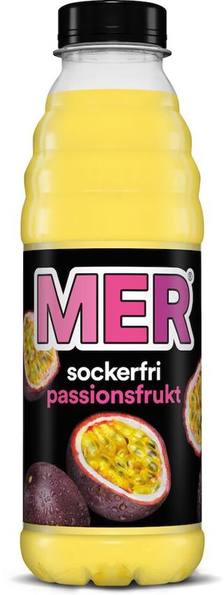 MER Passionsfrukt Sockerfri PET