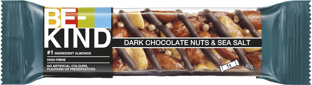 Nöt och Mandel Bar med Choklad och Havssalt