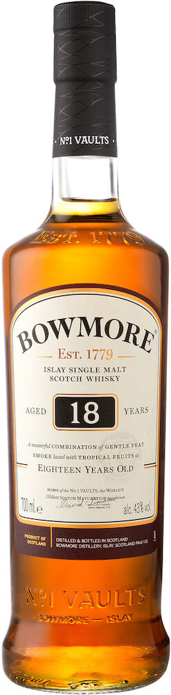 Bowmore 18 years old