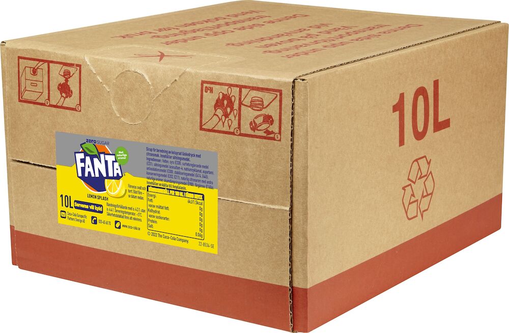 Fanta Lemon Zero BiB