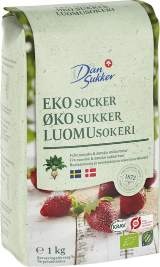 Strösocker KRAV