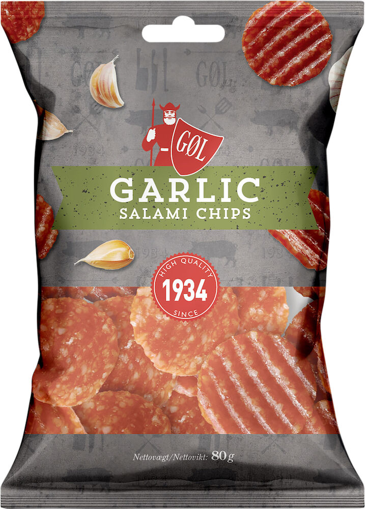 Salamichips Garlic