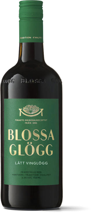 Blossa Lättglögg Röd