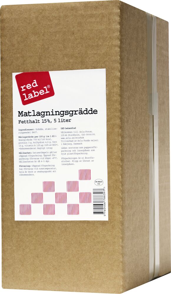 Matlagningsgrädde 15%