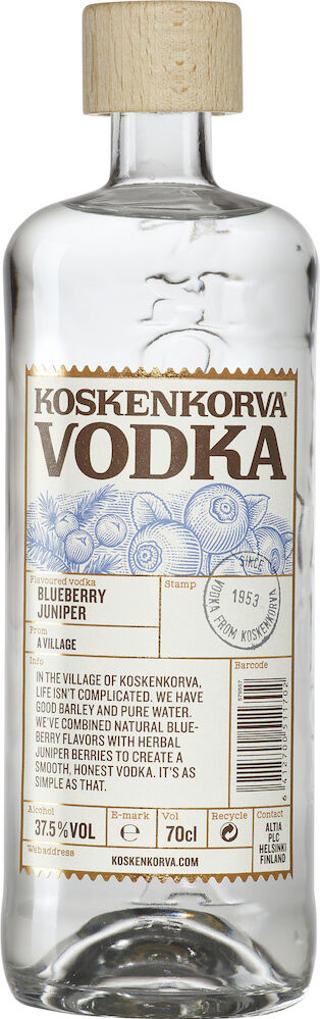 Koskenkorva Vodka Blueberry Juniper