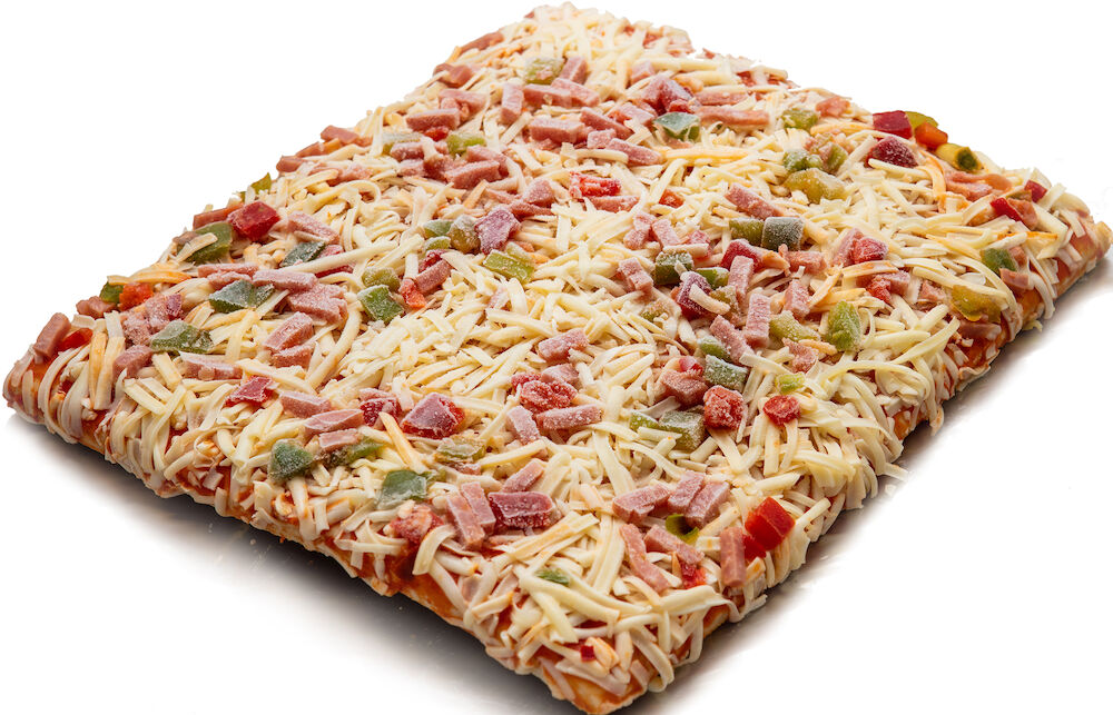 Fyrkantspizza Pepperoni