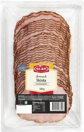 Skinka alspånsrökt skivat