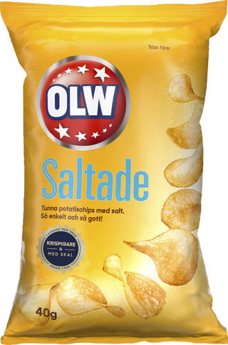 Chips Lättsaltade