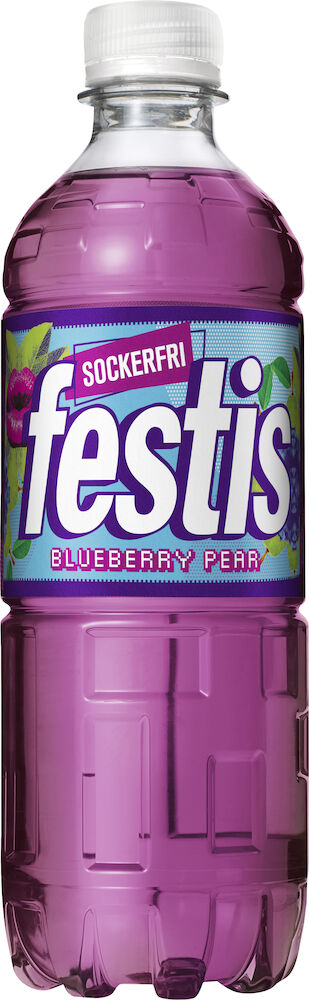 Festis Blueberry Pear Sockerfri PET