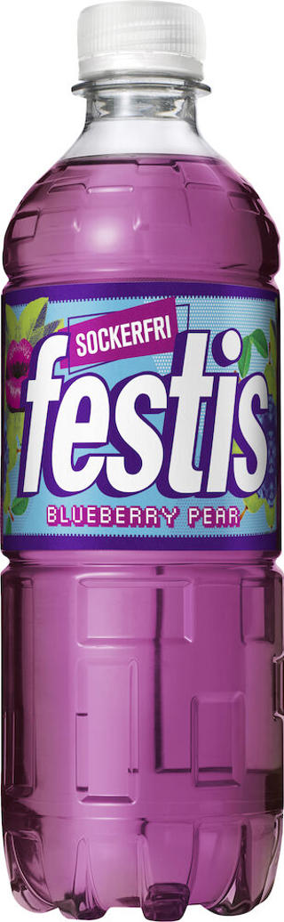 Festis Blueberry Pear Sockerfri PET