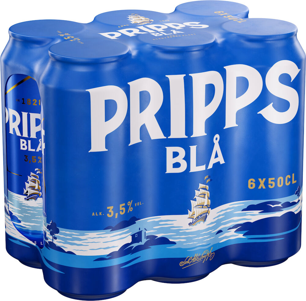 Pripps Blå 3,5% 6-p BRK
