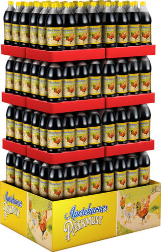 Påskmust Halvpall PET