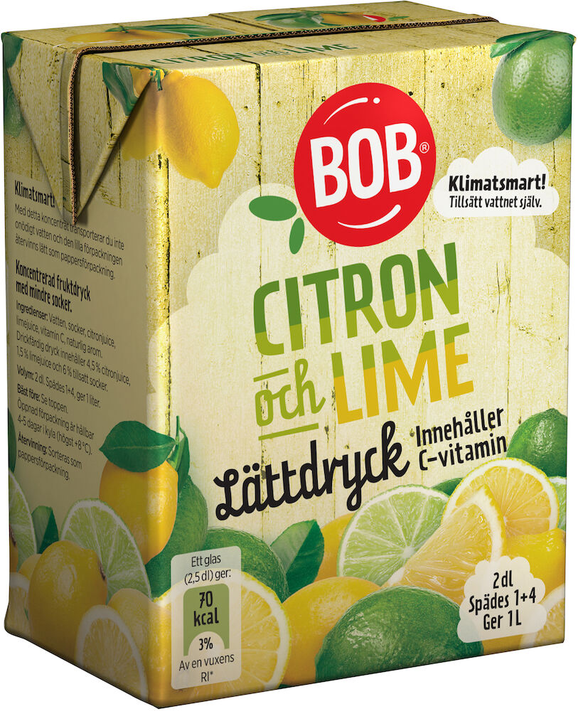 Lättdryck citron lime