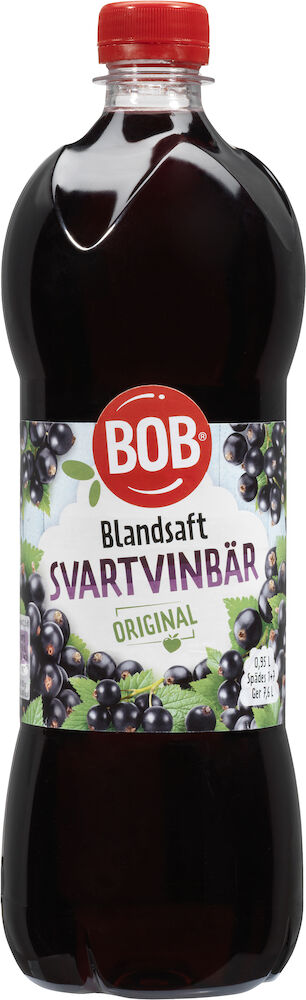 Blandsaft Svart Vinbär PET