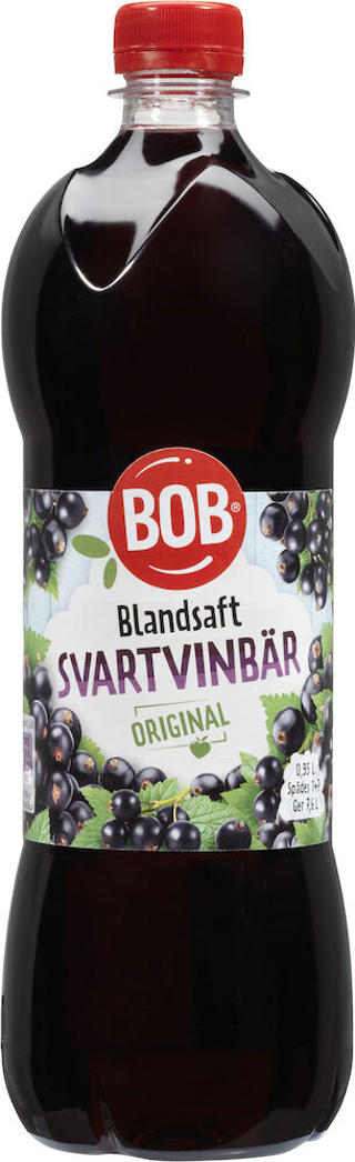 Blandsaft Svart Vinbär PET