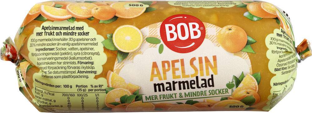 Apelsinmarmelad refill lättsockrad