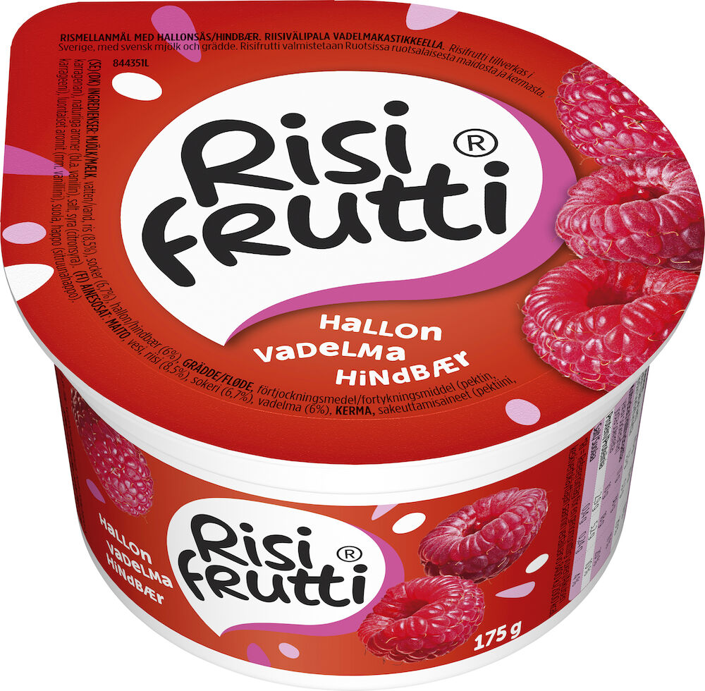 Risifrutti Hallon