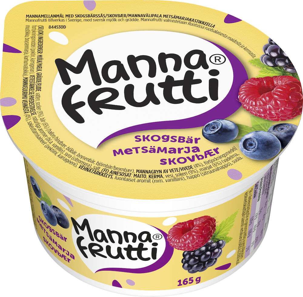 Mannafrutti skogsbär