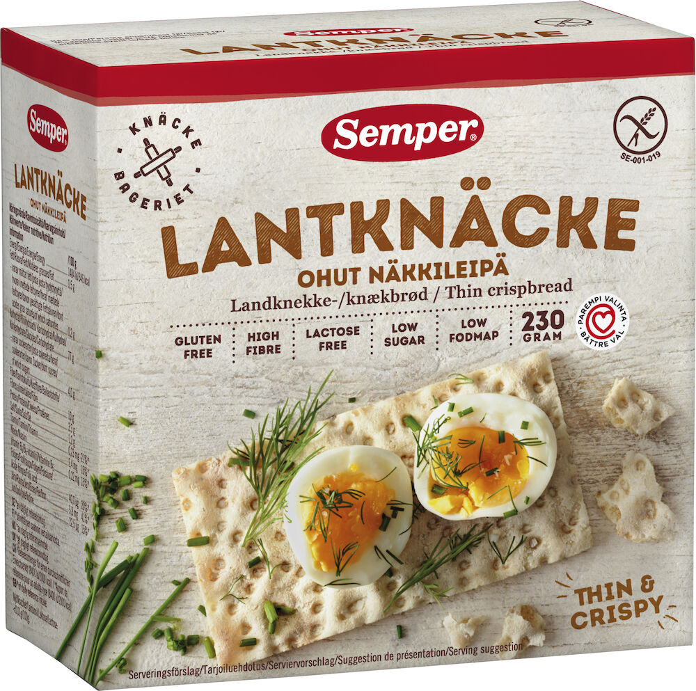 Lantknäcke Glutenfritt Laktosfritt