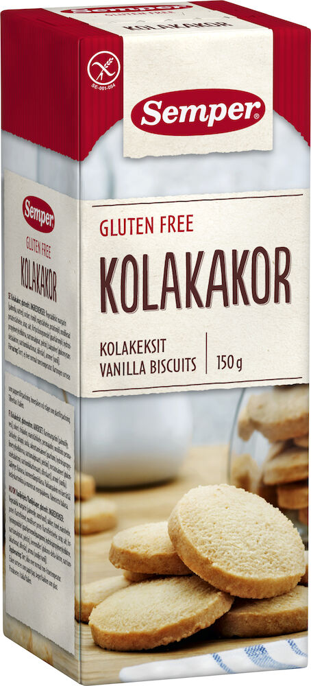 Kolakakor Glutenfria