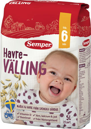 Havrevälling Mild 6 Mån
