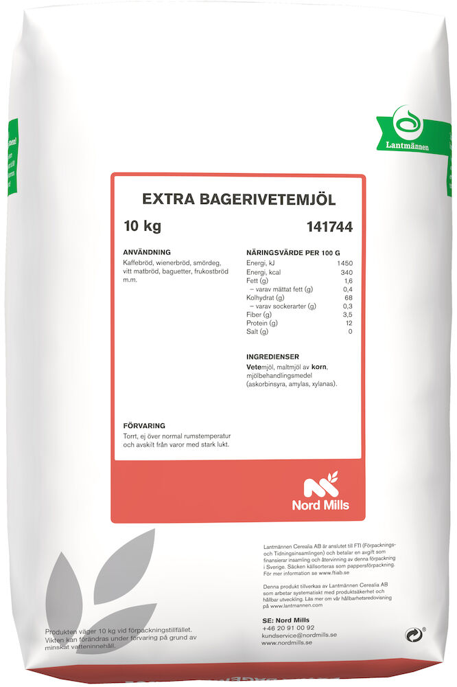 Bagerivetemjöl Extra