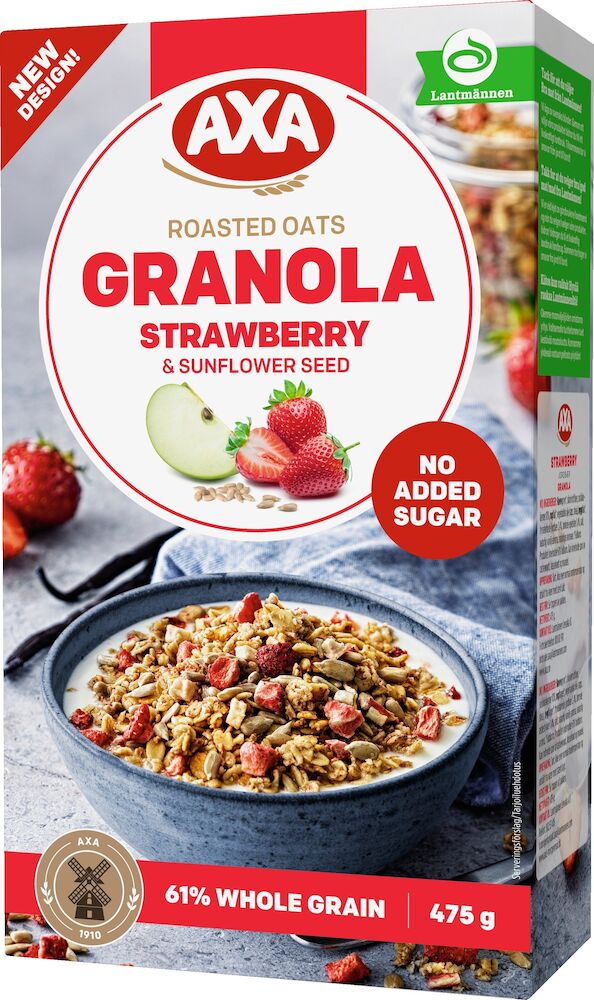Granola Jordgubb