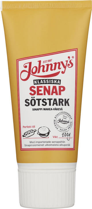Senap sötstark