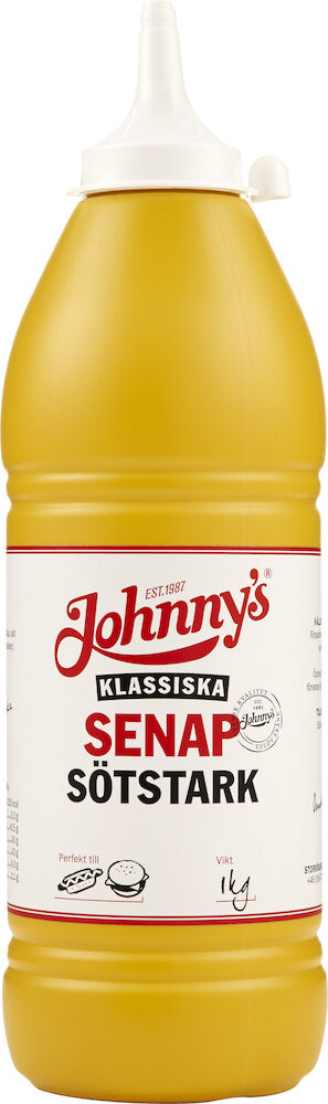 Senap sötstark pipflaska