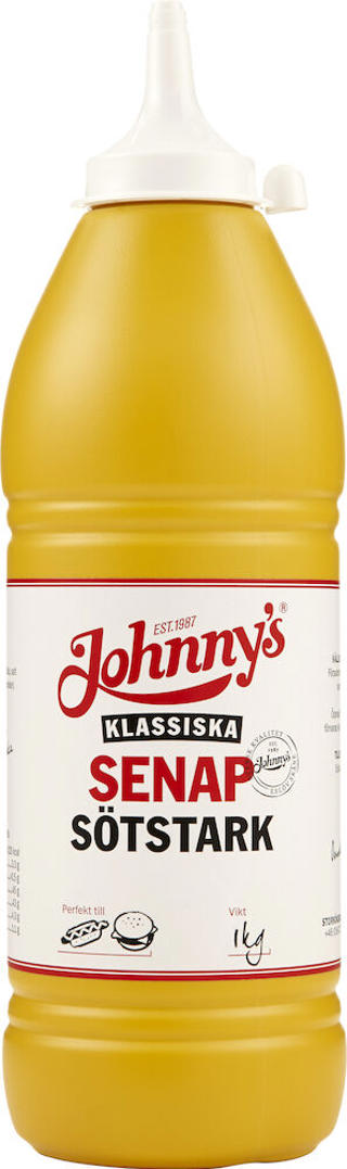 Senap sötstark pipflaska