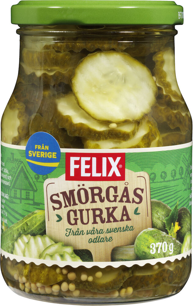 Smörgåsgurka skivad