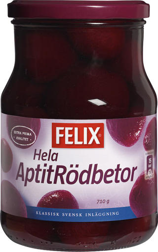 Rödbetor, hela