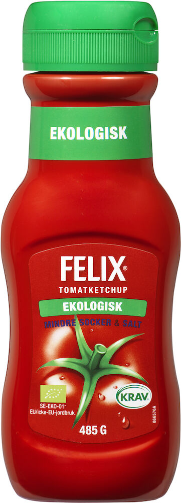 Tomatketchup Mindre socker - Mindre salt Eko KRAV