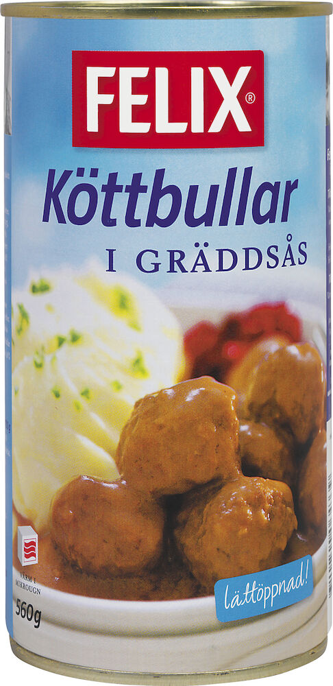 Köttbullar i gräddsås