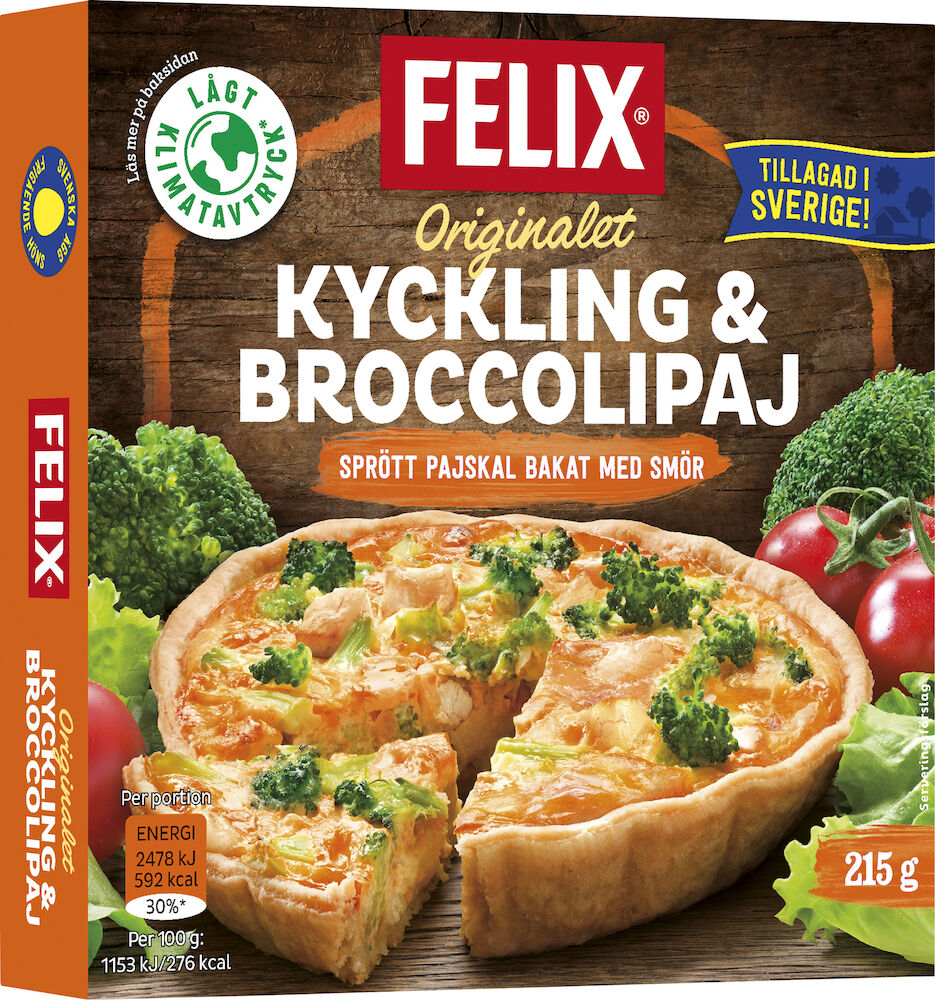 Kyckling & Broccolipaj