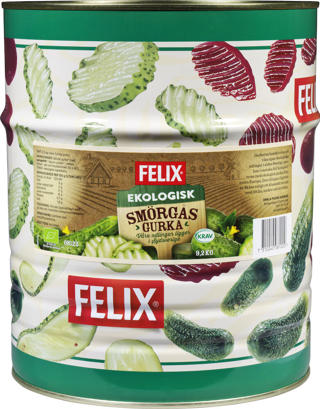 Smörgåsgurka, skivad Eko KRAV