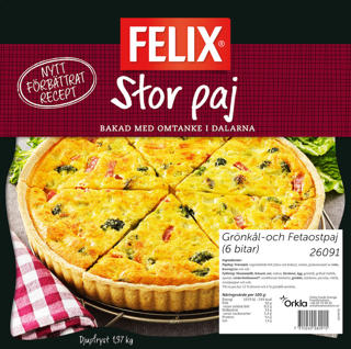 Grönkål och fetaostpaj