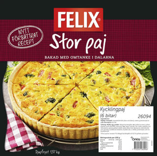 Kycklingpaj m gröns