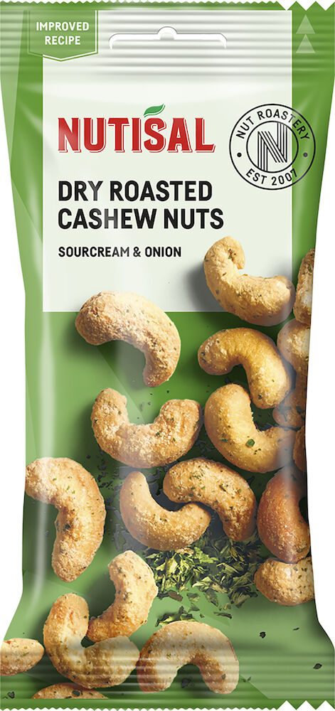 Cashewnötter Sourcream & Onion